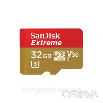 Карти пам'яті SanDisk Extreme Action A1 32Gb відрізняються підвищеною міцністю і. . фото 1