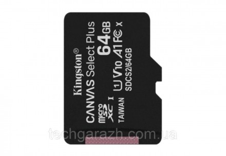 Canvas Select Plus microSD компанії Kingston - - для сучасних, активних людей, я. . фото 3