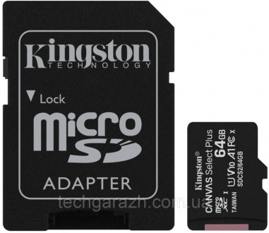 Canvas Select Plus microSD компанії Kingston - - для сучасних, активних людей, я. . фото 2