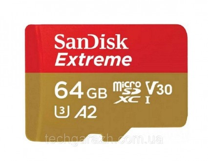 microSDXC (UHS-1 U3) SanDisk Extreme For Mobile Gaming — карта пам'яті, що має к. . фото 2