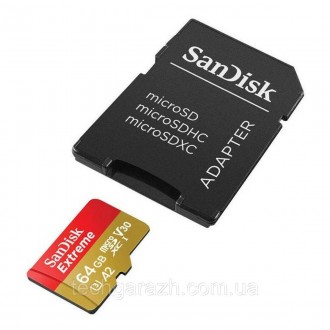 Картка пам'яті SanDisk Extreme microSDXC дозволяє заощаджувати час, передаючи да. . фото 3