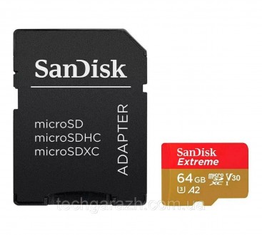 Картка пам'яті SanDisk Extreme microSDXC дозволяє заощаджувати час, передаючи да. . фото 2