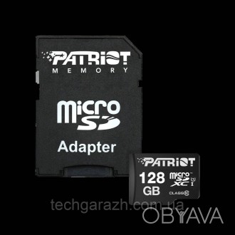 Карти флеш-пам’яті microSDHC Patriot серії LX, забезпечують надзвичайно швидку п. . фото 1