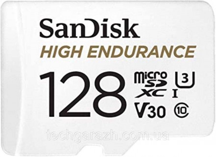 Карта SanDisk High Endurance microSD розрахована на майже 20 000 годин запису. В. . фото 2