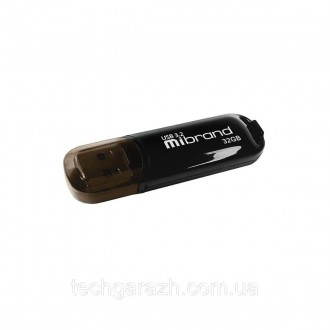 Mibrand USB 3.2 Gen1 Marten 32GB Black — ваш надійний партнер для зберігання та . . фото 2