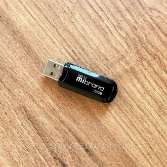 Mibrand USB 3.2 Gen1 Marten 32GB Black — ваш надійний партнер для зберігання та . . фото 4