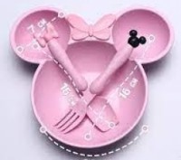 Набор Детской посуды Микки (розовая с бантиком) / Эко посуда
Позаботьтесь о том,. . фото 4