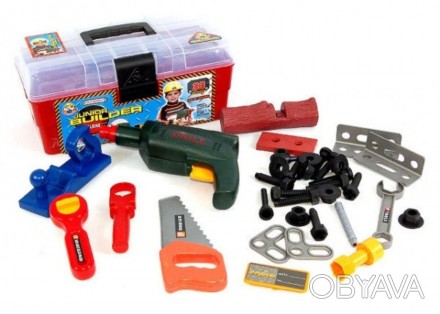 Ігровий набір складається з усіх необхідних інструментів для справжнього маленьк. . фото 1