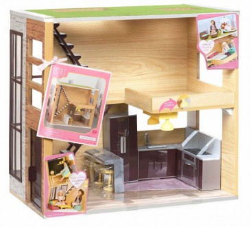 Гарний дерев'яний будинок для ляльок Lori з високою деталізацією. У будиночку вм. . фото 2