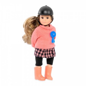 Оригінальна лялька-жокей Феліція від бренду Lori - дуже цілеспрямована і звикла . . фото 2