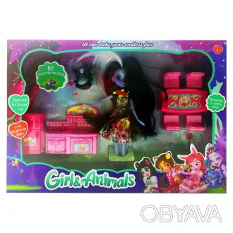 Лялька з аксесуарами "Enchantimals" це ляльки в образі милих ляльок-дівчаток з ї. . фото 1