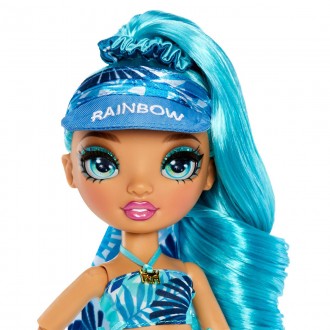 Лялька Rainbow High Pacific Coast - Капрі - стильна красуня з волоссям та одягом. . фото 5