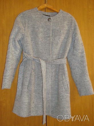 Женское укороченное пальто без воротника ТМ Kovash 40-42 р.
Женское укороченное. . фото 1