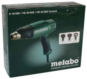 Термофен Metabo H 16-500 новинка 2011 года. Пришел на смену модели Metabo H 1600. . фото 4