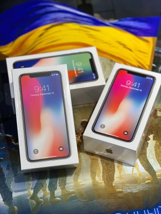 iPhone X (64gb) 
-Silver 
Так же в наличии.
iPhone X (256gb) - 12500
-Space . . фото 7