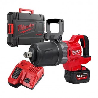 Гайкокрут акумуляторний Milwaukee M18 ONEFHIWF1DS-121C (4933472072). Вінниця. фото 1 Гайкокрут акумуляторний Milwaukee M18 ONEFHIWF1DS-121C (4933472072). Вінниця. фото 1