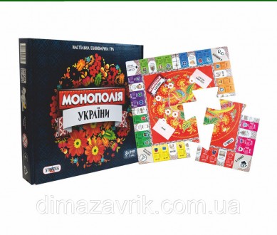 Настольная игра "Монополия Украины" Strateg. Харьков. фото 1 Настольная игра "Монополия Украины" Strateg. Харьков. фото 1