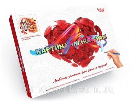 Набор для творчества "Картина по номерам" 50*40 см Danko Toys
 
«КАРТИНА ПО НОМЕ. . фото 2