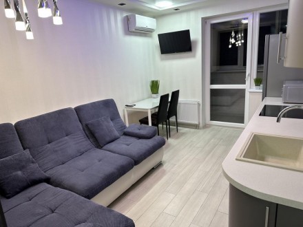 7323-ЕК Продам 1 комнатную квартиру 43м2 в новострое ЖК Салтовский на Салтовке 
. . фото 2