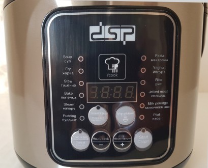 Опис:
Мультиварка DSP KB 5004 5 л 700 Вт 12 програм, Multi Rice Cooker рисоварка. . фото 9