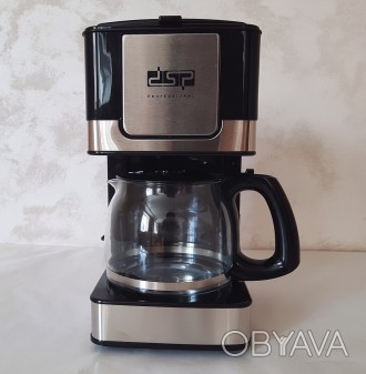 Опис:
Кавоварка DSP Kafe Filter KA3024, 800 Вт, 1,2 л. 
Кавоварка DSP KA-3024 — . . фото 1