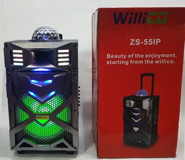 Опис:
WilliCo ZS-55 IP, 12 ДЮЙМІВ ДИНАМІК / USB / Bluetooth / FM-радіо / 1 мікро. . фото 11