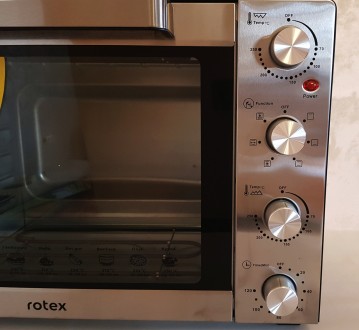 Описание: Электрическая печь ROTEX ROT652-CB / 60 л конвекция, пицца, вертел, по. . фото 7