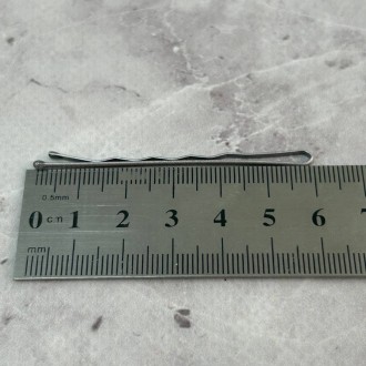 Шпильки-невидимки хвилястіРозмір: 6см довжинаКолір: сріблоЦіна змінюється на ОПТ. . фото 5