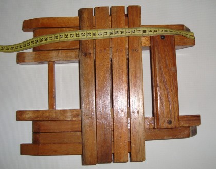 Стульчик  складной 25х21х28 см.

Стульчик деревянный складной 25х21х28 см.
со. . фото 11