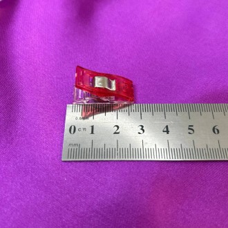 Зажим-клипса для шитья Размер - 10 мм х 27 мм Материал - пластик, металл Произво. . фото 5