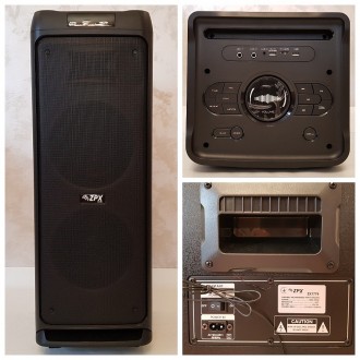 Опис
Акумуляторна колонка з мікрофонами ZX-7779 / 400 W (USB/FM/Bluetooth)
Автон. . фото 9