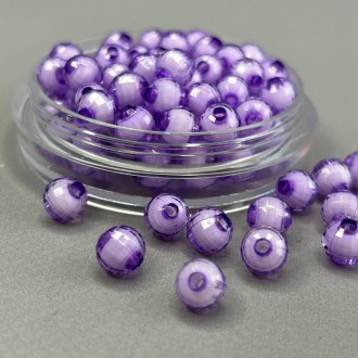Намистини пластикові кулькарозмір - 8 мм колір - на фотокількість - 20гр/уп (при. . фото 2