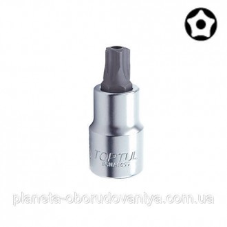 Головка з насадкою 5-гранною TOPTUL TORX T20 37 мм 1/4" з отвором BCNA0820. Одеса. фото 1 Головка з насадкою 5-гранною TOPTUL TORX T20 37 мм 1/4" з отвором BCNA0820. Одеса. фото 1