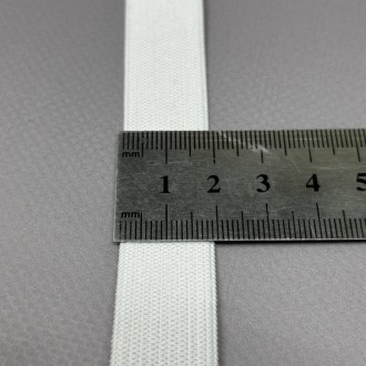 Широка білизняна резинка для одягу
Ширина: 1,7 см
Колір: білий
Довжина: 25 м.
В . . фото 4