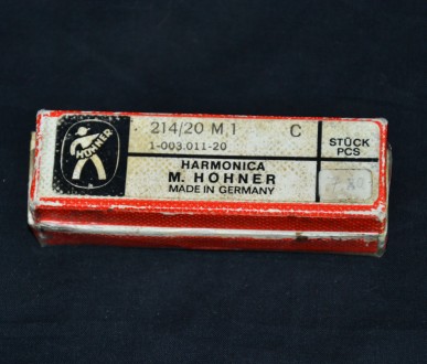 Винтажная  губная гармошка M. Hohner Piccolo 
Музыкальный инструмент.
Губная г. . фото 6