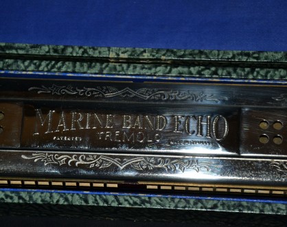 Hohner Marine Band Эхо Большой Гармоника
На самом деле это две гармошки и широк. . фото 3