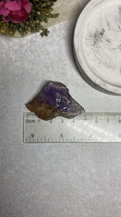 Пропонуємо Вам чарівний камінь - природний необроблений аметрин.
Розмір - 49*33*. . фото 8