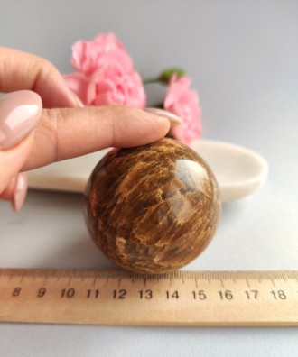 
Пропонуємо до Вашої уваги куля з скам'янілого дерева. 
Діаметр : 53 мм.
Вага : . . фото 4