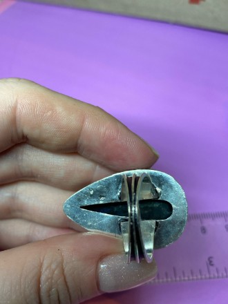 Пропонуємо Вам купити дуже гарний перстень - натуральний лабрадор в сріблі. 
Ро. . фото 7