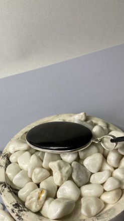  Пропонуємо Вам підвісок (кулон) з натурального золотистого обсидіану в сріблі. . . фото 6