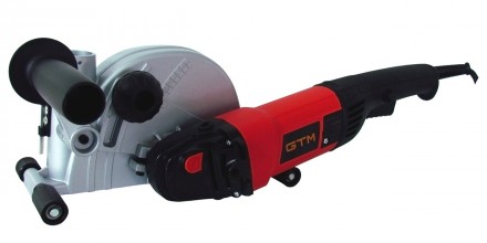 
Штроборез GTM WC125/1400E - инструмент для проделывания в стенах, потолках и по. . фото 5