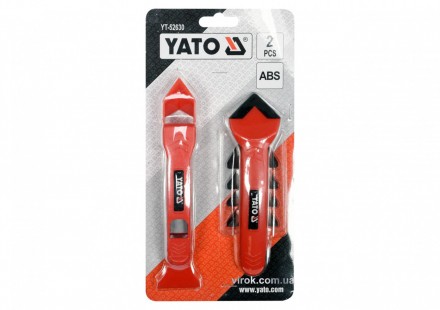 Описание YATO YT-52630:
Скребок для фуг и герметиков YATO YT-52630 для отделочны. . фото 2