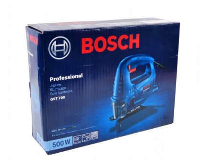 
Электролобзик BOSCH GST 700 Professional (06012A7020)
Лобзик BOSCH GST 700 Prof. . фото 9