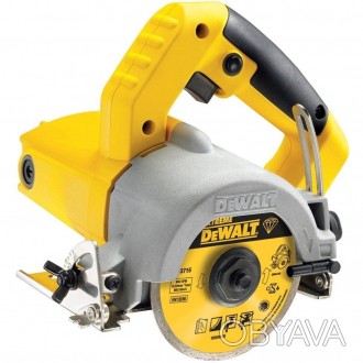 Циркулярная пила по камню, мрамору DeWALT DWC410 : 1300 Вт, диск 110 мм, 13000 о