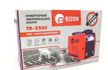 Инверторный сварочный аппарат Edon TB-250C
Сварочный инвертор Edon TB-250C - выс. . фото 7