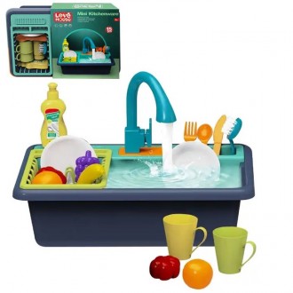 Игровой набор - кухонная раковина/мойка с циркуляцией воды арт. XG 2-15 A
Индуст. . фото 2