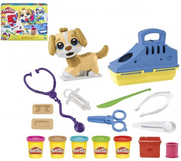 Игровой набор - тесто для лепки Play-Doh "Прием у ветеринара" арт. F3639
Настало. . фото 2