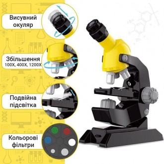 Микроскоп детский с подсветкой "Microscope educational" арт. BG 002
Используя да. . фото 10