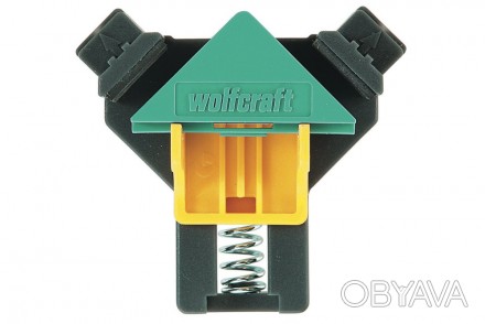 ОПИСАНИЕ
Угловой зажим Wolfcraft ES 22 предназначен для склеивания или свинчиван. . фото 1