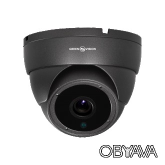 IP камера GV-158-IP-M-DOS50-30H POE 5MP Dark Grey застосовується в системах охор. . фото 1